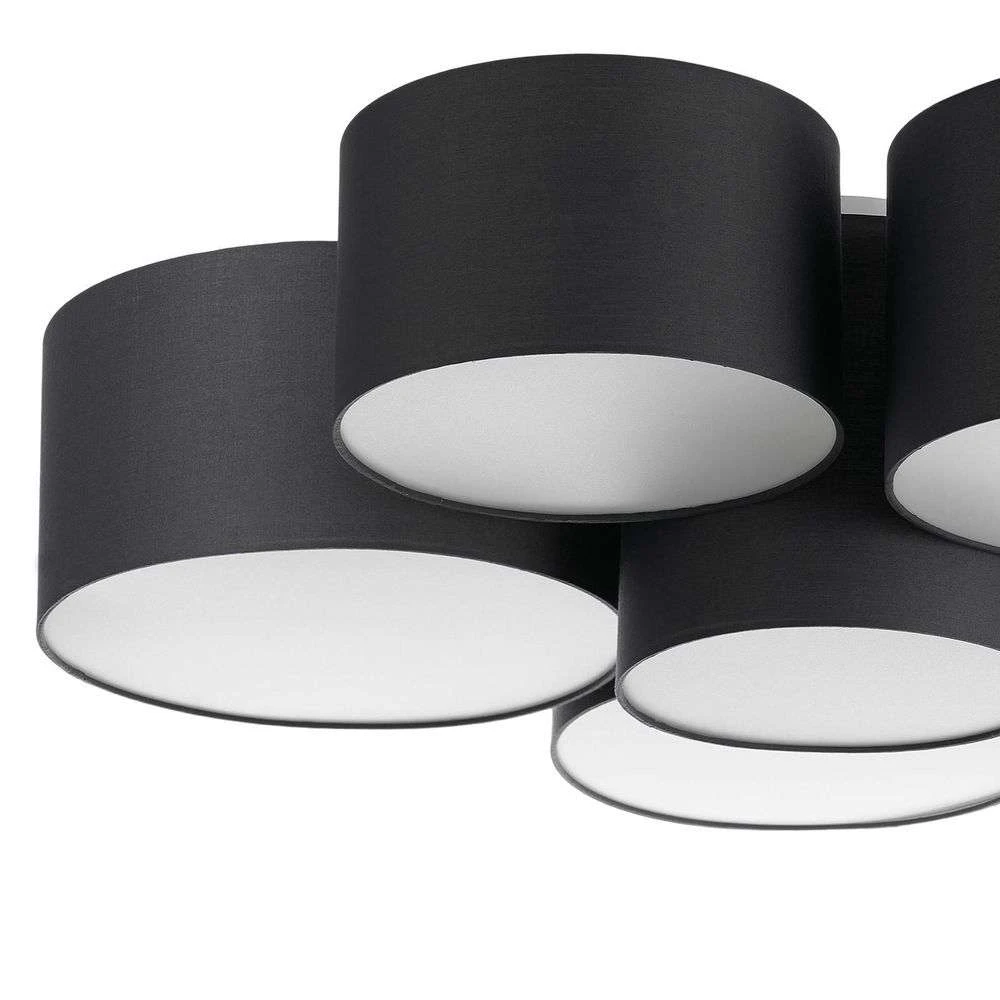 Lindby Maureka Stoff-Deckenleuchte Deckenlampe Deckenlicht Leuchte sechsflammig