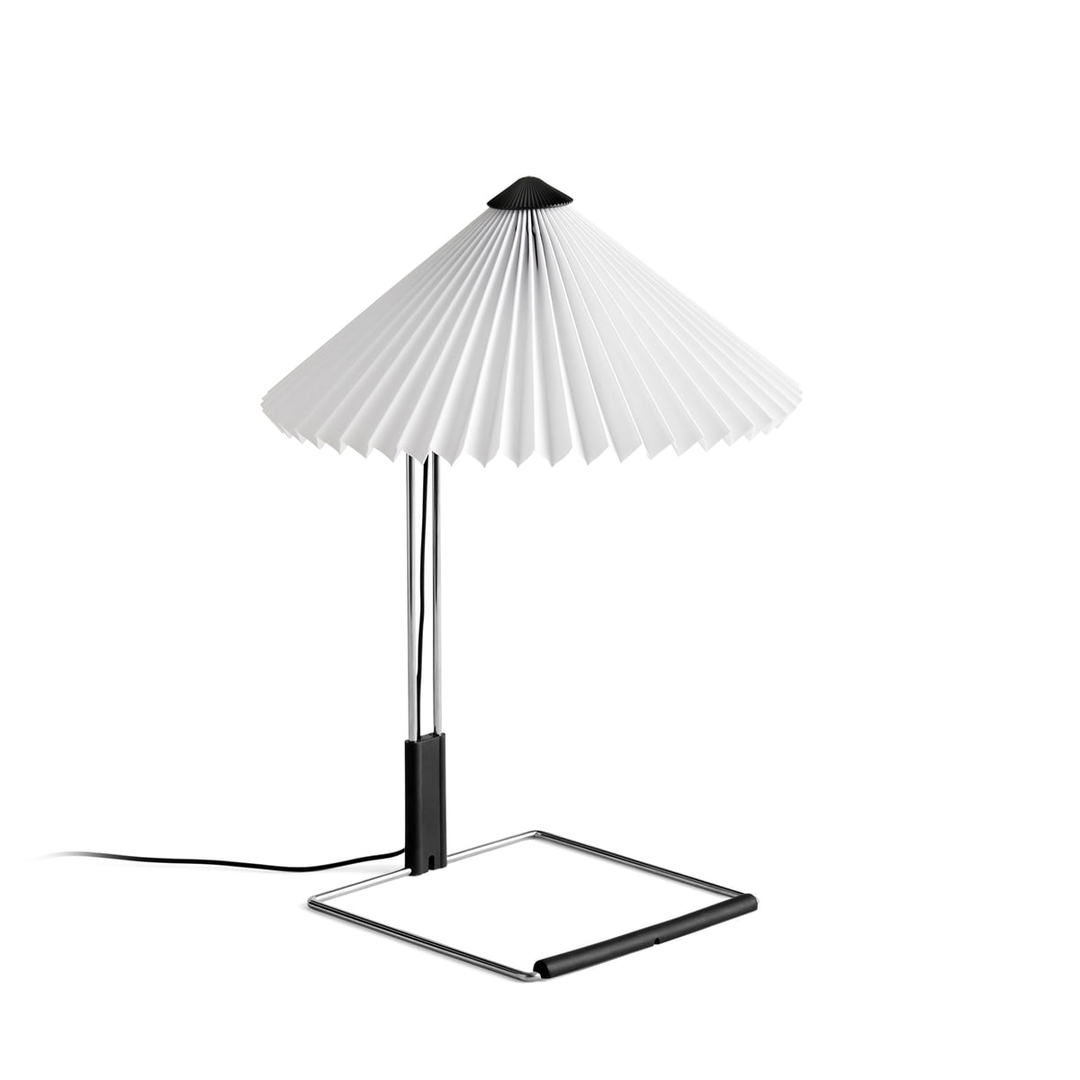 Hay Led Tischleuchte Matin Lampe Weiß Baumwollschirm 38cm Dimmbar Inga Sempé     B-Ware