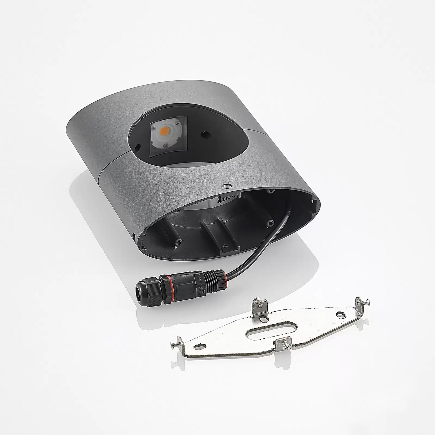 Applique murale extérieure LED Lucande Forama, lampe murale, luminaire, applique