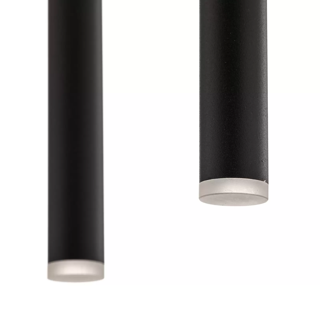 Lindby Jolasi LED-Hängeleuchte Hängelampe Deckenlampe Leuchte Lampe schwarz LED