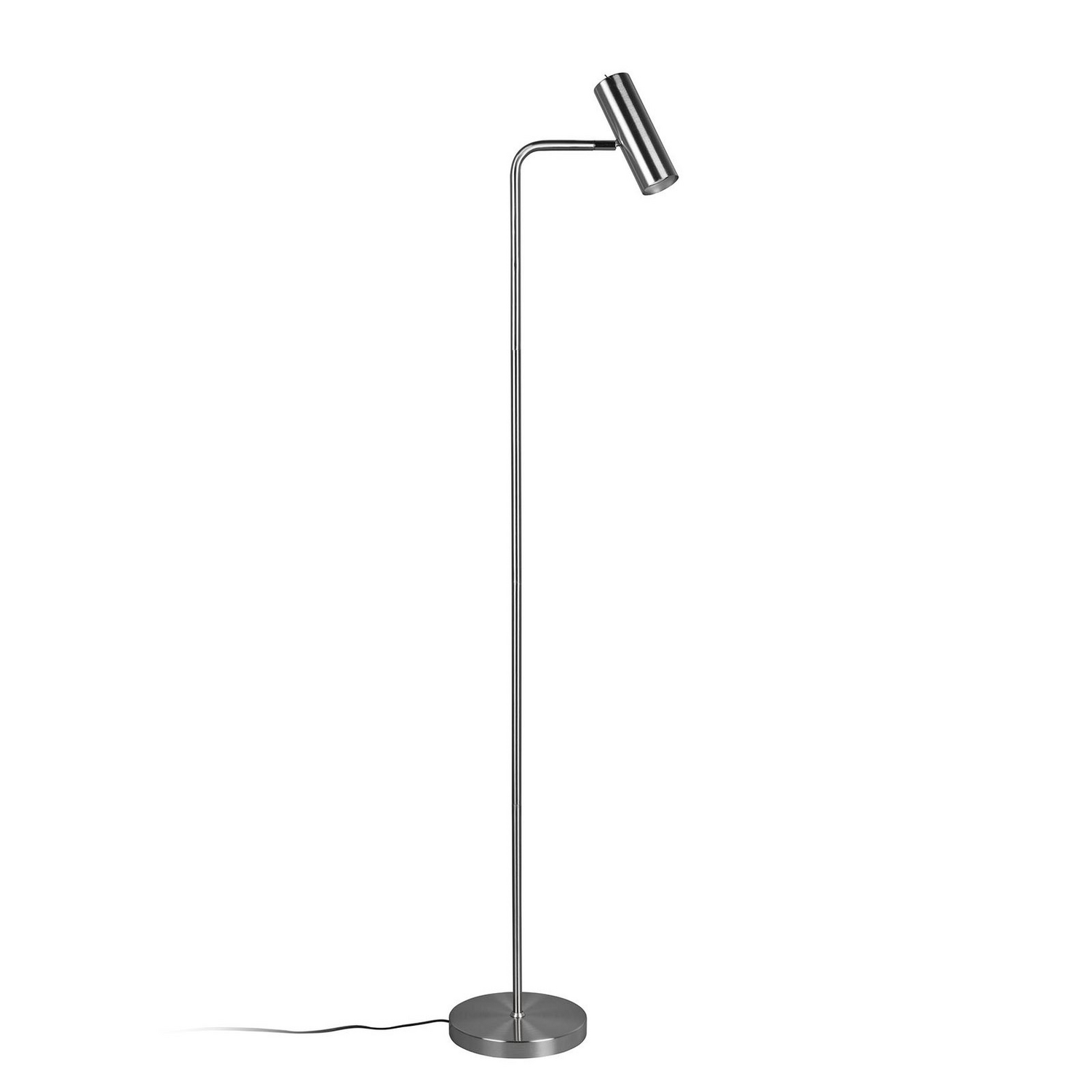B-Ware Trio Lighting Stehleuchte Marley Nickel Höhe 151 Cm Metall Stehlampe Lampe S246