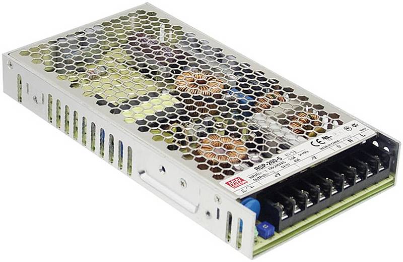 Module d'alimentation Mean Well RSP-200-24 AC/DC fermé 24 V/DC 8,4 A 201 W secteur