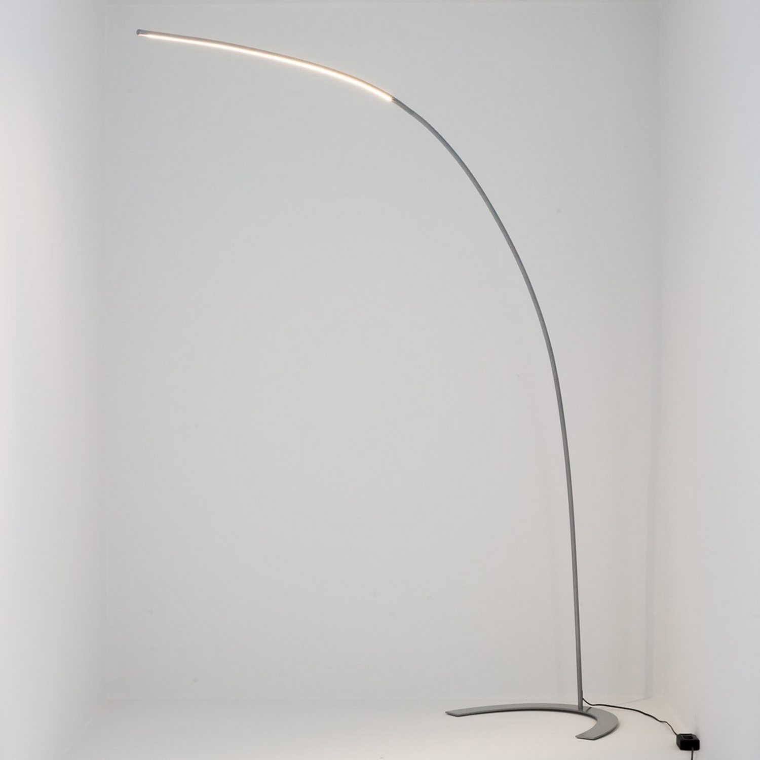 Lindby Silberne Led Stehlampe Danua Stehleuchte Standlampe Leuchte Bogenform 361 B-Ware - 4251096506419