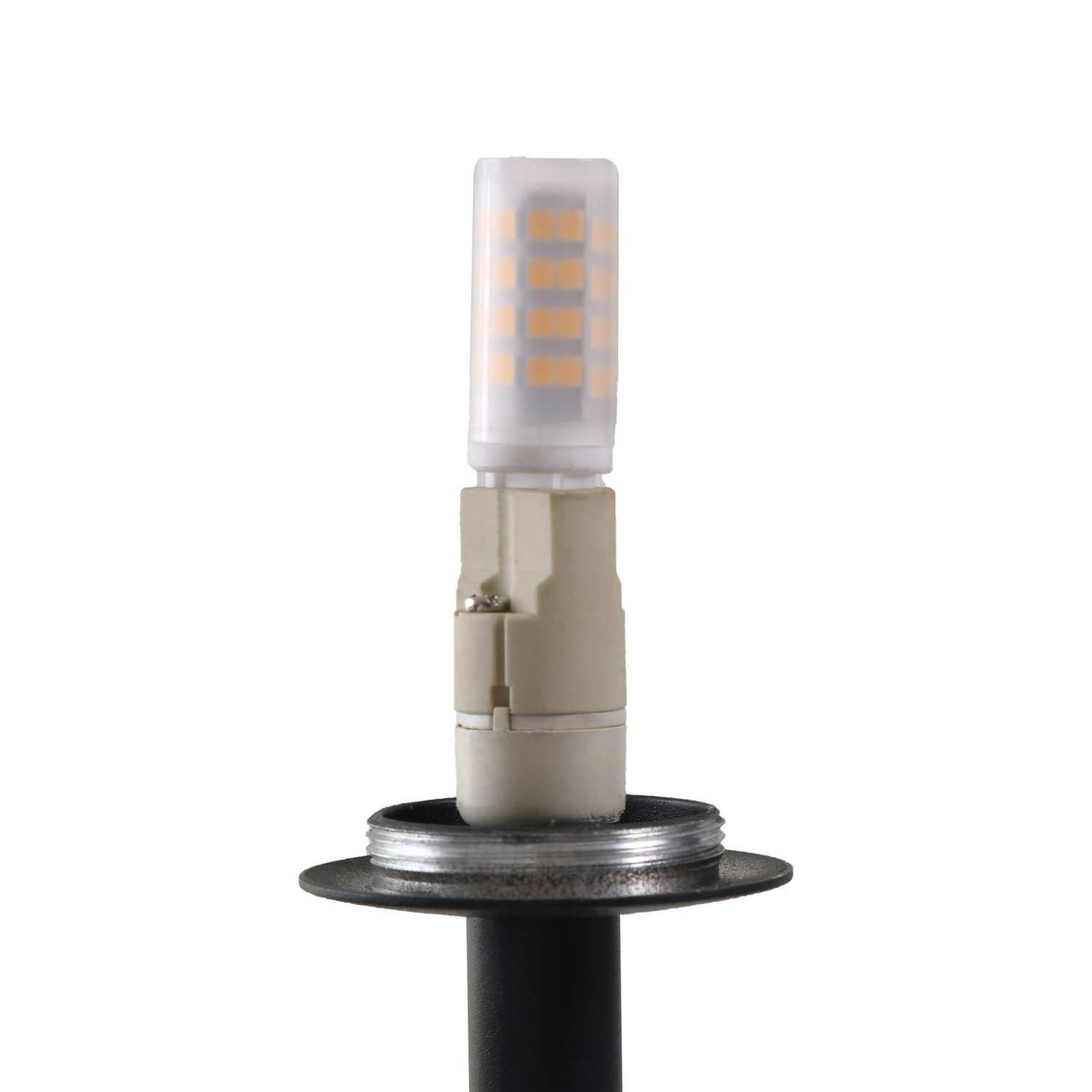 Lucande Stehleuchte Visata Schwarz Glas Dreibein Stehlampe Lampe Leuchte Spot B-Ware - 4251911778922