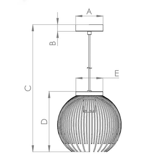 Eglo Hängeleuchte Venezuela Hängelampe Pendellampe Leuchte Lampe 1 Flammig G593 B-Ware