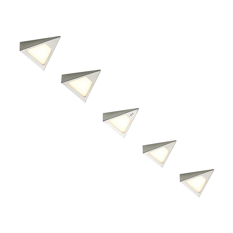 PRIOS Unterbauleuchte Lichtleiste LED Lichtband edelstahl dimmbar Bewegungsmelde - 4251096587449