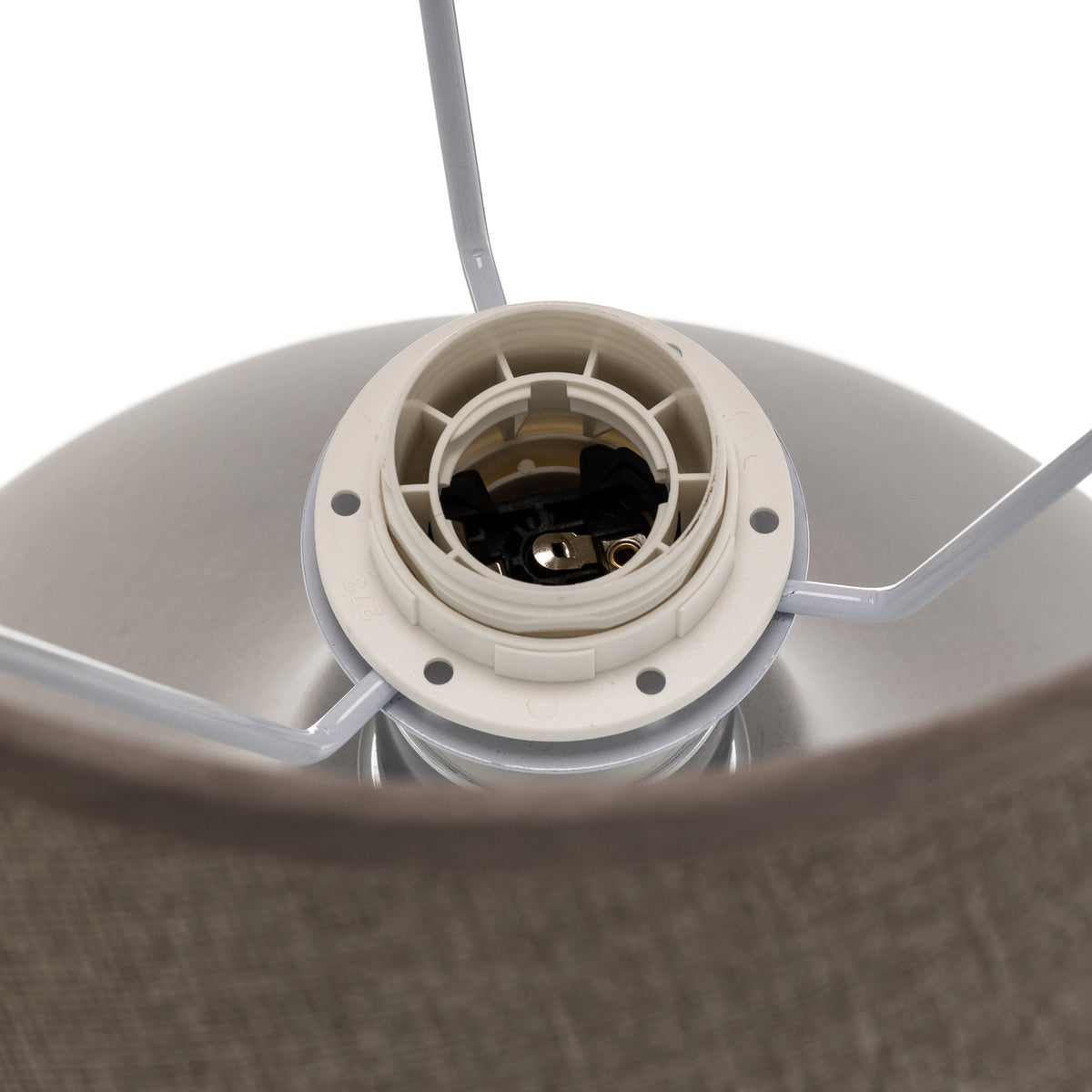 Euluna Tischleuchte Sfera LED Lampe Leuchte grau 53cm Höhe 40cm Durchmesser - 8030626063891