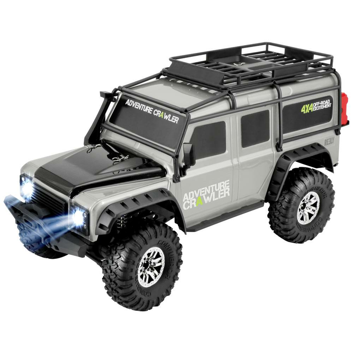 Reely Adventure Grau Brushed 1:10 RC Modellauto Elektro Crawler SIEHE TEXT/FOTO