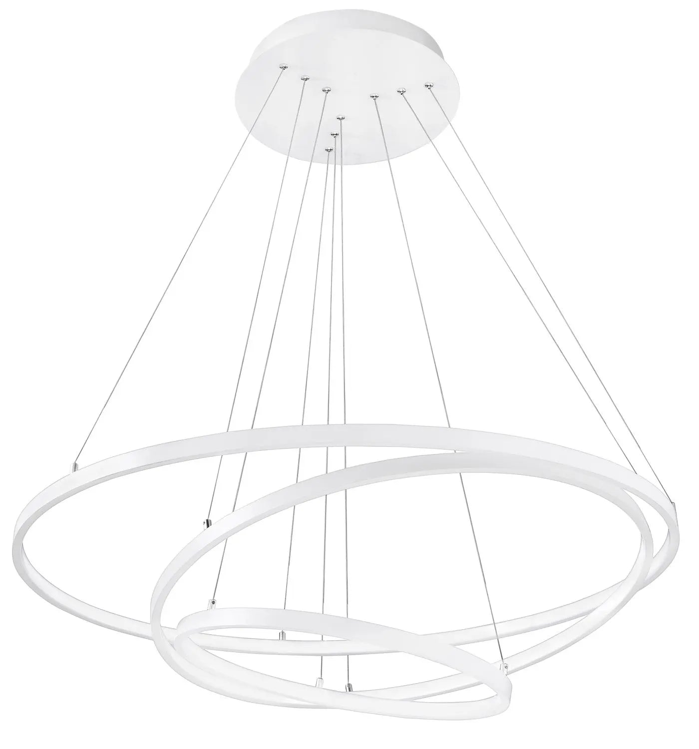 B-Ware Nova Luce Pendelleuchte Hängeleuchte Dea Led Weiß Warmweiß Esszimmer Wohnzimmer - 5212017408594