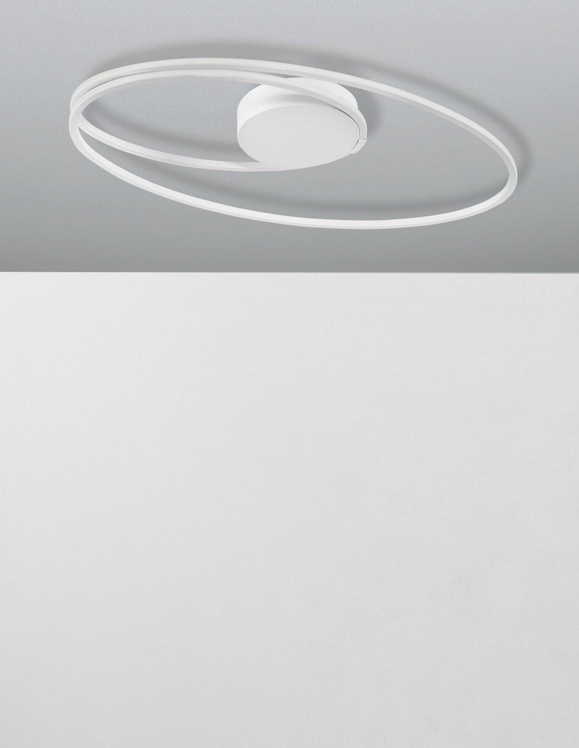 Nova Luce Deckenleuchte Deckenlampe VIARREGIO LED Weiß Warmweiß Wohnzimmer 28 W - 5212017411259