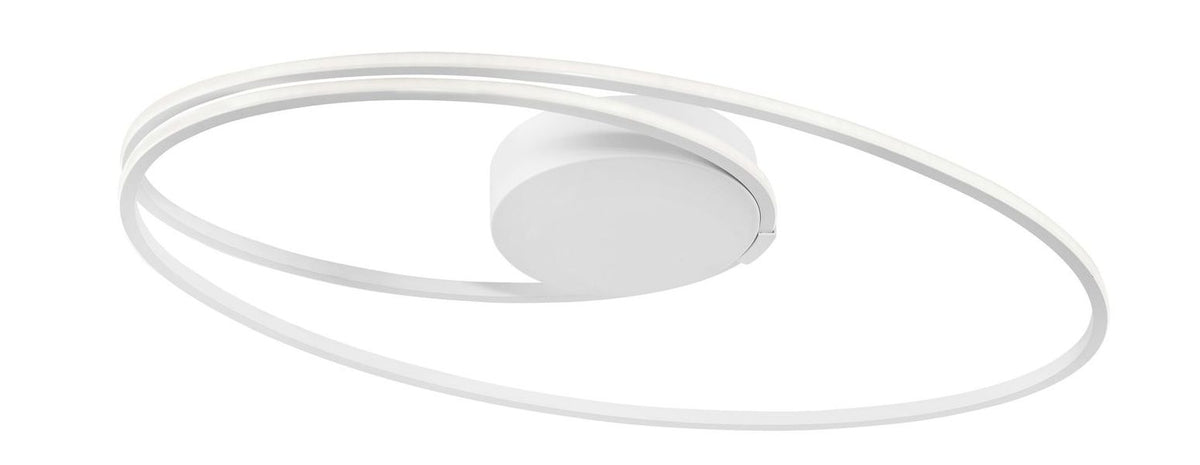 Nova Luce Deckenleuchte Deckenlampe VIARREGIO LED Weiß Warmweiß Wohnzimmer 28 W - 5212017411259