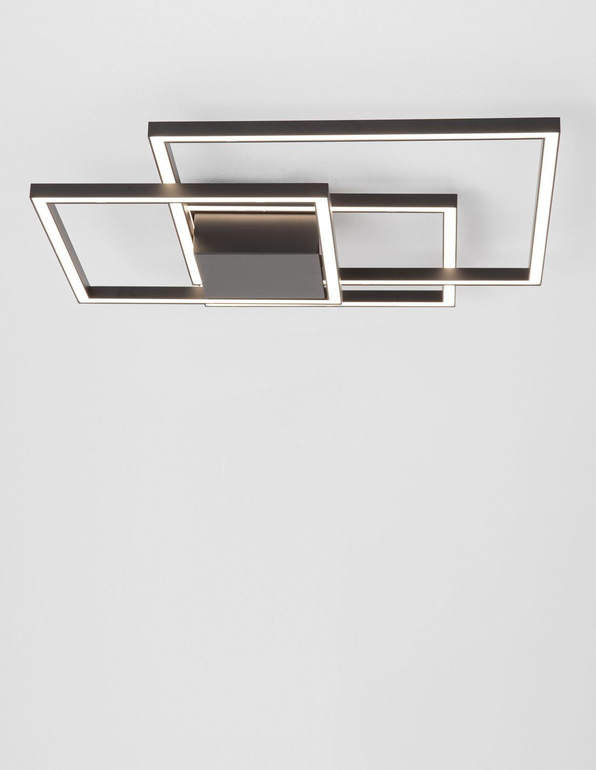 Nova Luce Deckenleuchte Deckenlampe LED Schwarz Bilbao Warmweiß Beleuchtung 42 W - 5212017424488
