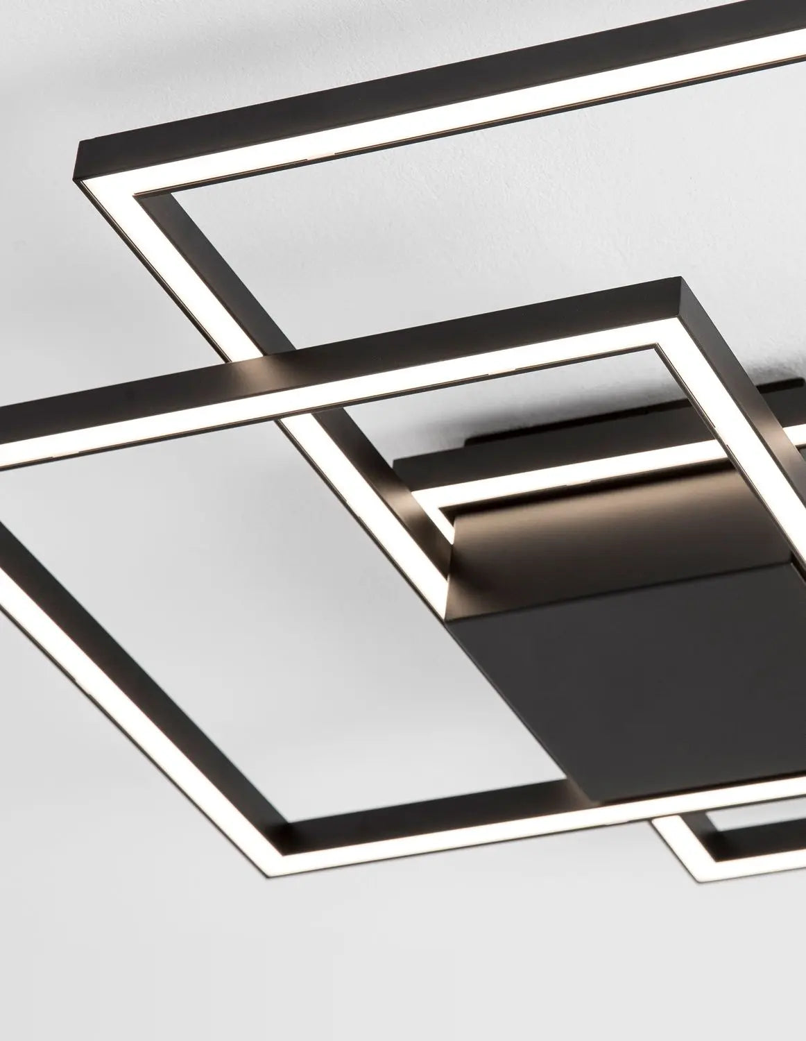 B-Ware Nova Luce Deckenleuchte Deckenlampe Led Schwarz Bilbao Warmweiß Beleuchtung 42 W - 5212017424488