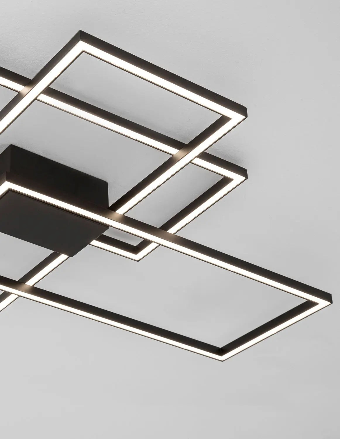 B-Ware Nova Luce Deckenleuchte Deckenlampe Led Schwarz Warmweiß Dimmbar Bilbao - 5212017424518