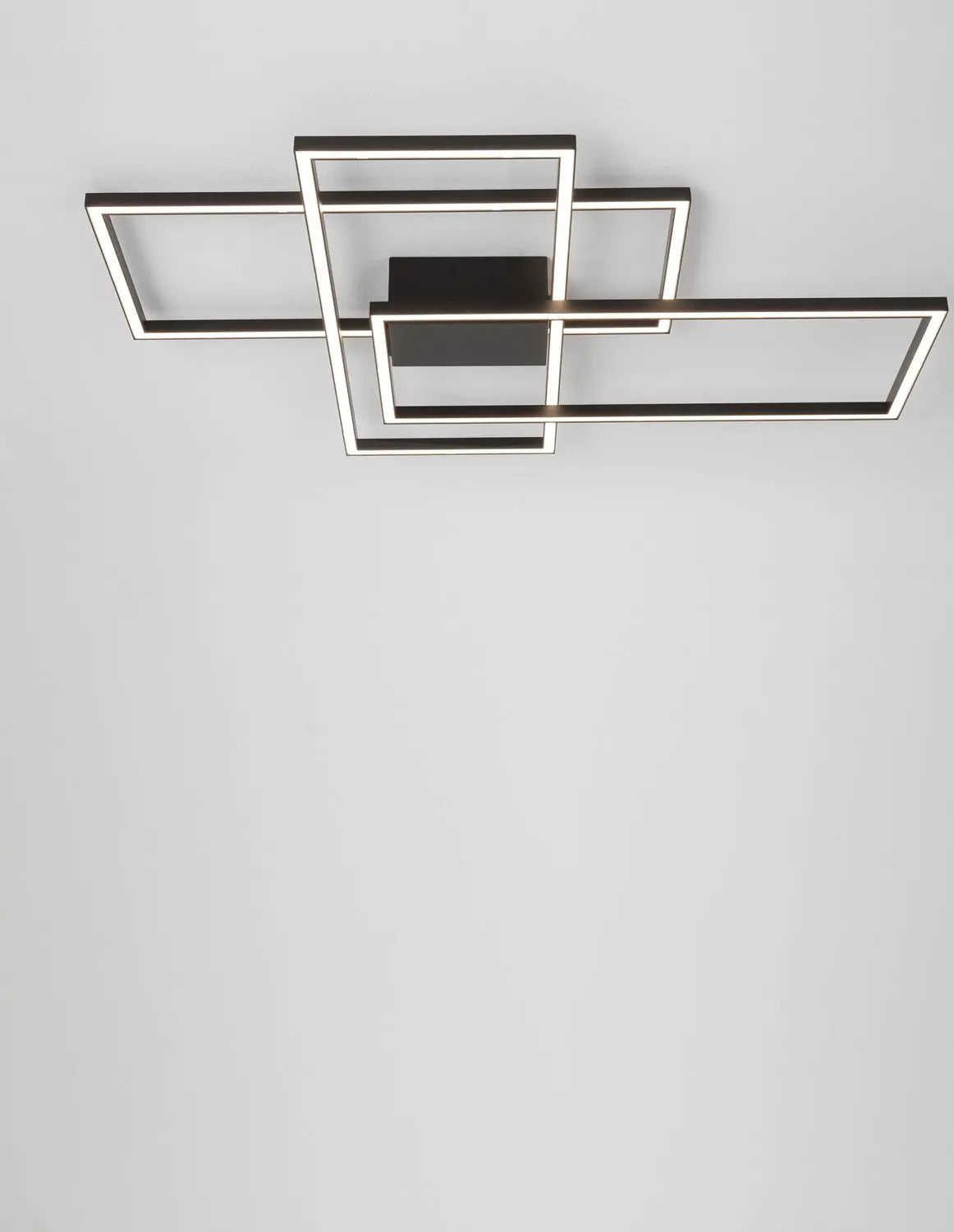 B-Ware Nova Luce Deckenleuchte Deckenlampe Led Schwarz Warmweiß Dimmbar Bilbao - 5212017424518
