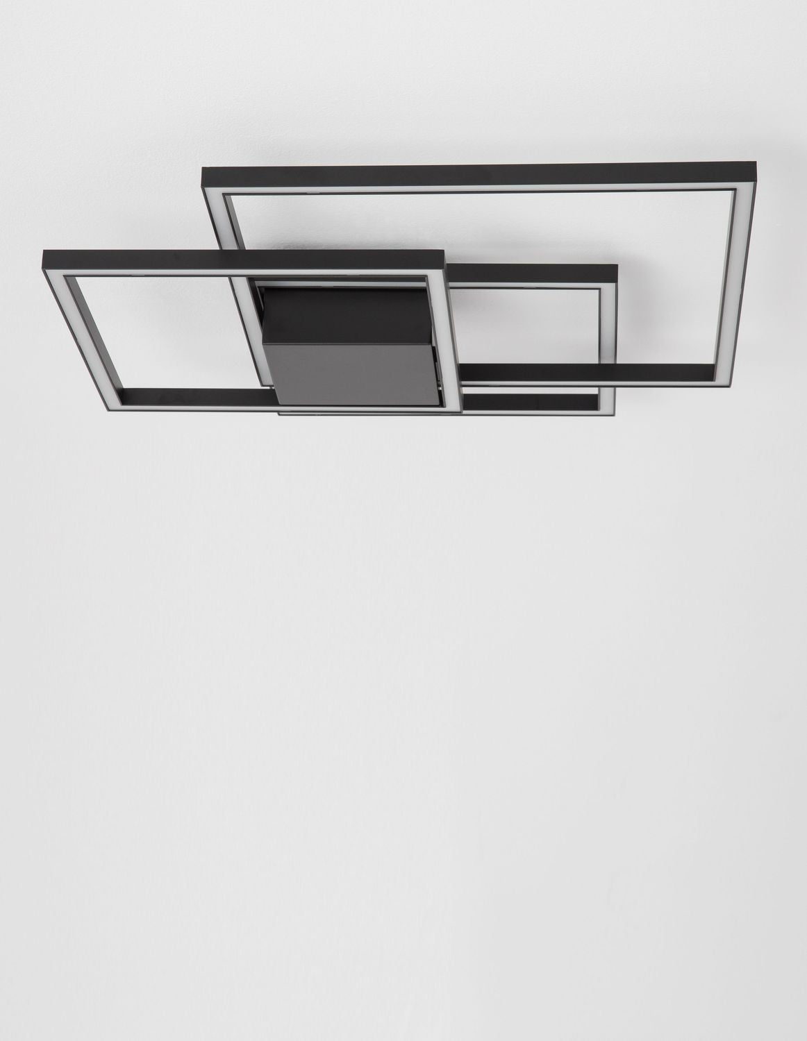 Nova Luce Deckenleuchte Deckenlampe LED Schwarz Bilbao Warmweiß Beleuchtung 42 W - 5212017424488