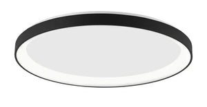 B-Ware Nova Luce Deckenleuchte Deckenlampe Pertino Led Lampe Schwarz Warmweiß Dimmbar