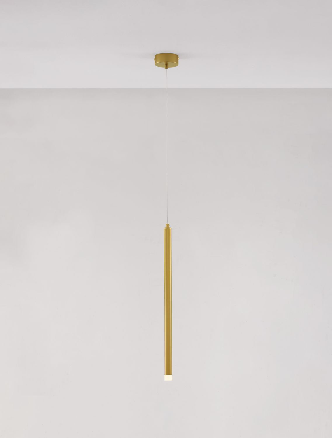 Nova Luce Pendelleuchte Hängeleuchte TRIMLE LED Gold Warmweiß Lampe 1-flammig - 5212017432117