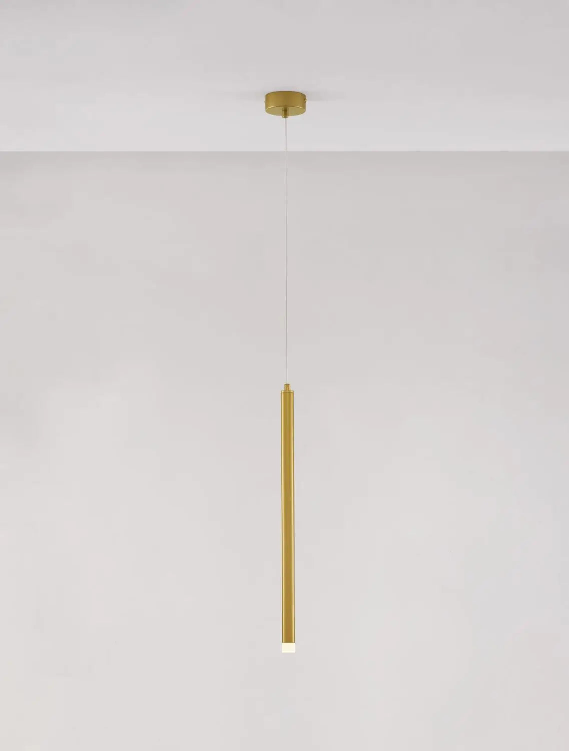 B-Ware Nova Luce Pendelleuchte Hängeleuchte Trimle Led Gold Warmweiß Lampe 1 Flammig - 5212017432117