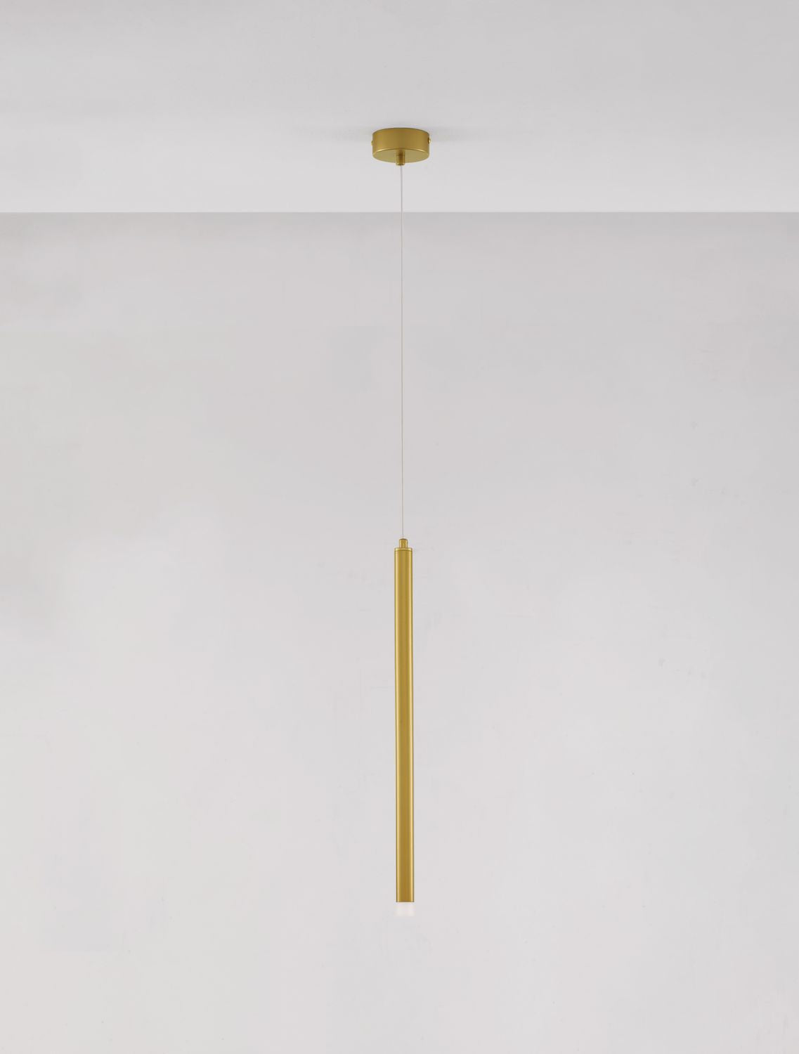 Nova Luce Pendelleuchte Hängeleuchte TRIMLE LED Gold Warmweiß Lampe 1-flammig - 5212017432117