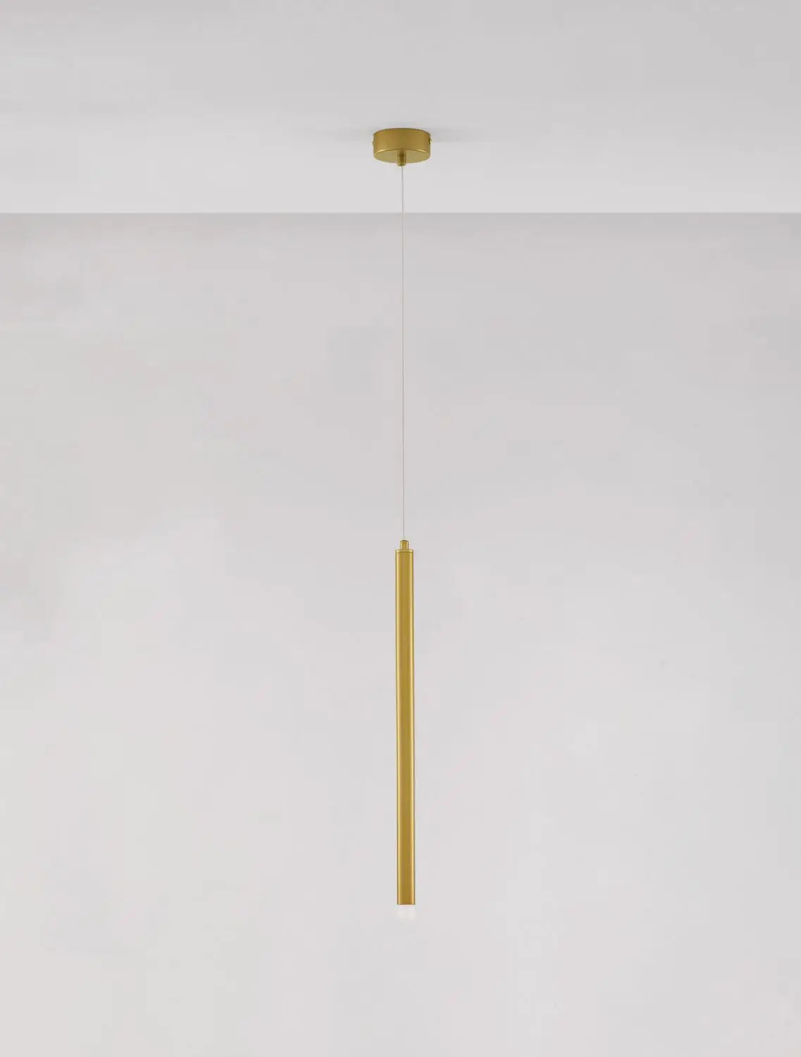 B-Ware Nova Luce Pendelleuchte Hängeleuchte Trimle Led Gold Warmweiß Lampe 1 Flammig - 5212017432117