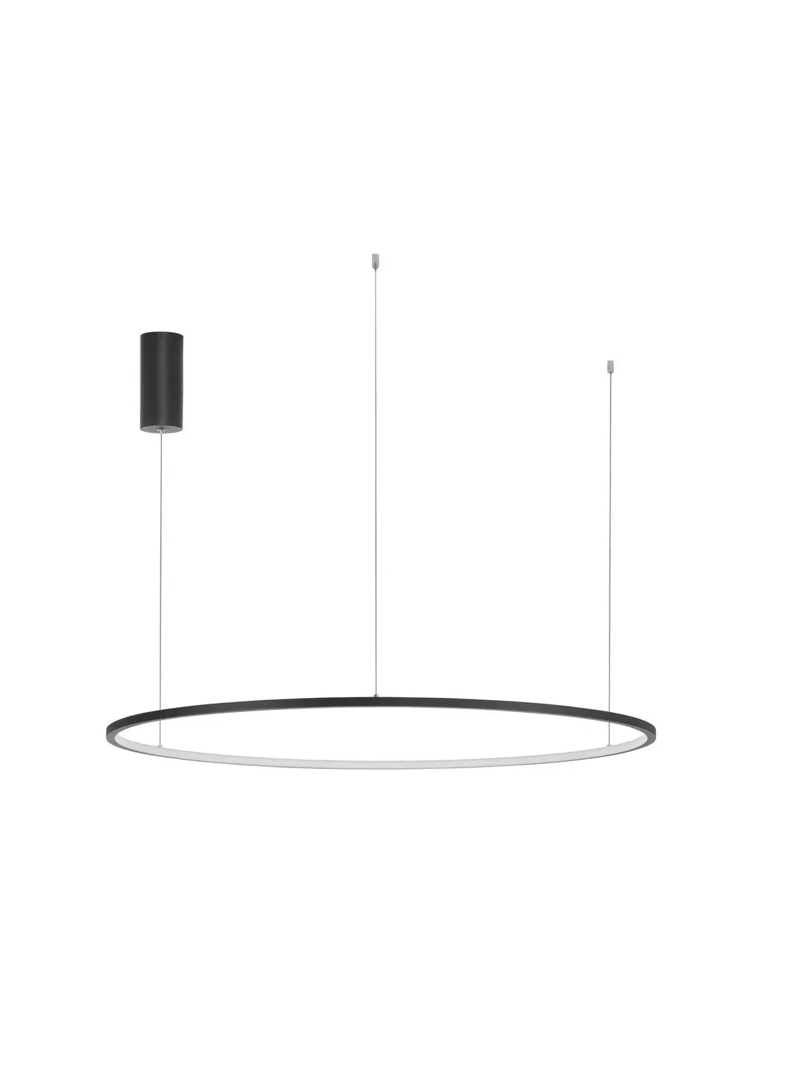 B-Ware Nova Luce Pendelleuchte Hängeleuchte Tarquin Led Schwarz Warmweiß Dimmbar - 5212017438348