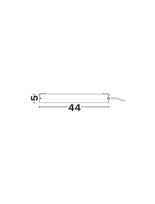 B-Ware Nova Luce Shallow Treiber Niedervolt Schienensystem Weiß 180 W Triac Controller - 5212017458674