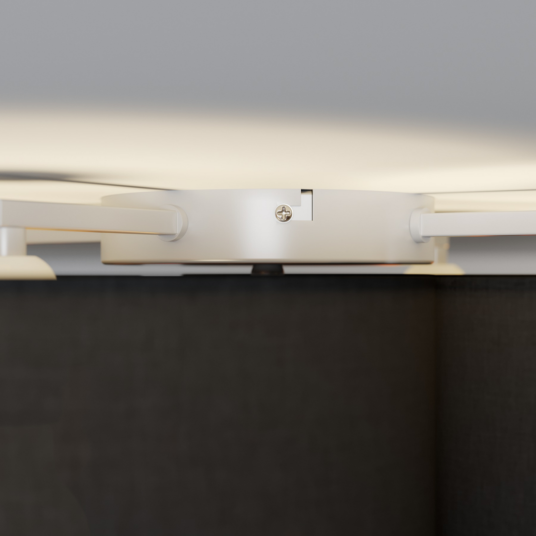 Lindby Laurenz Deckenlampe Wohnzimmerleuchte Deckenlampe Deko Stoffleuchte E27 B-Ware