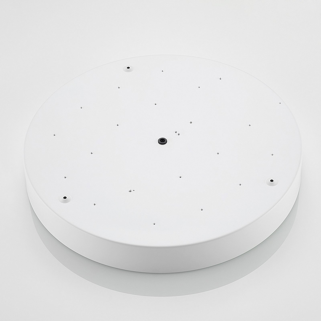 Lindby Simera LED-Deckenlampe Deckenlampe Deckenlicht Lampe Leuchte 50cm weiß
