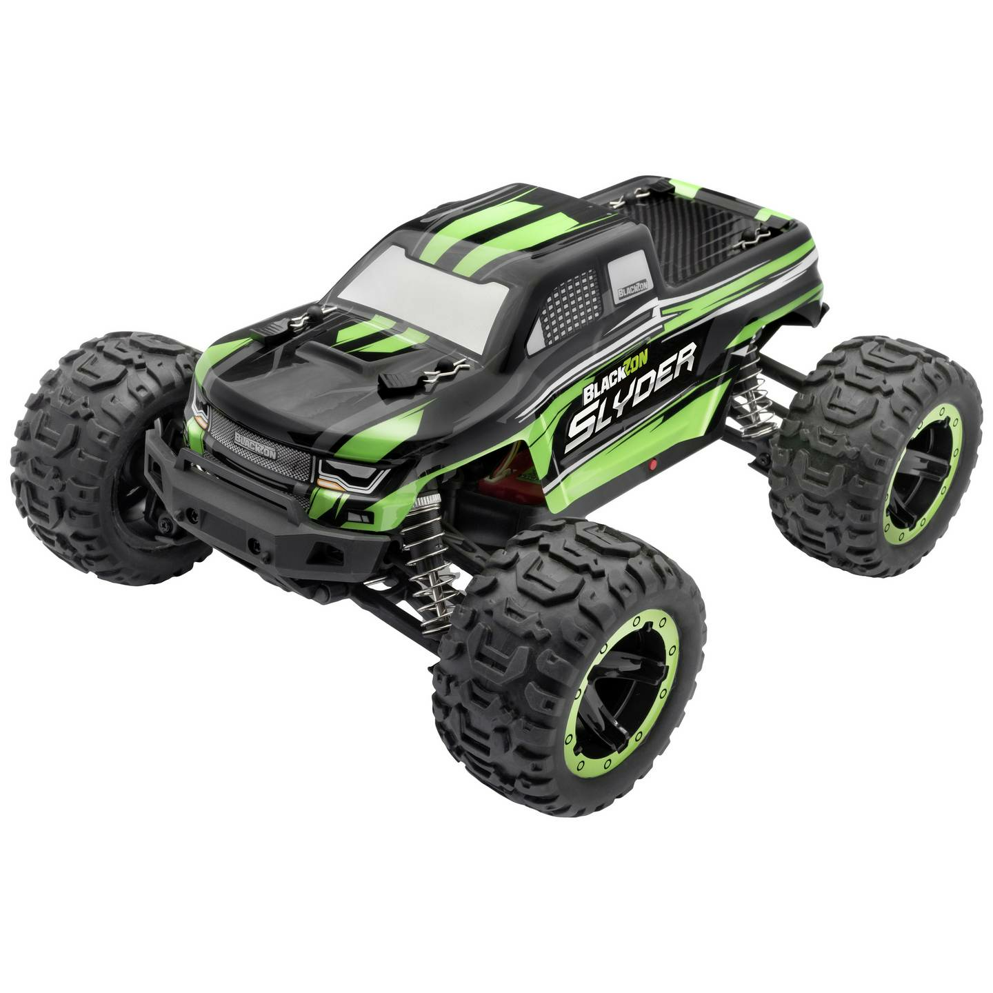 B-Ware Blackzon Slyder Mt 1/16 Grün Brushed 1:16 Rc Modellauto Elektro Monstertruck 610