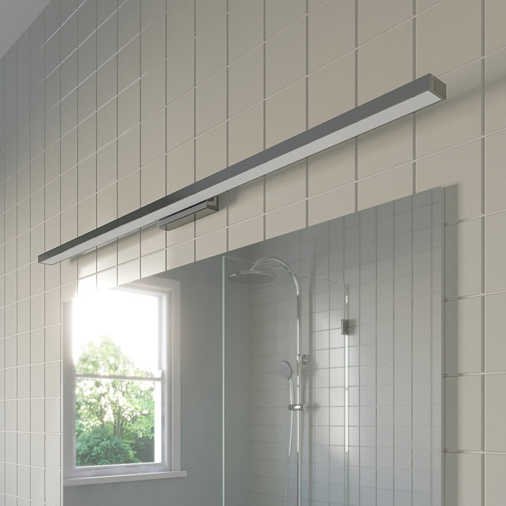 Lindby Alenia Led Badlampe Badleuchte Spiegelleuchte Spiegellampe Lampe 120 Cm B-Ware