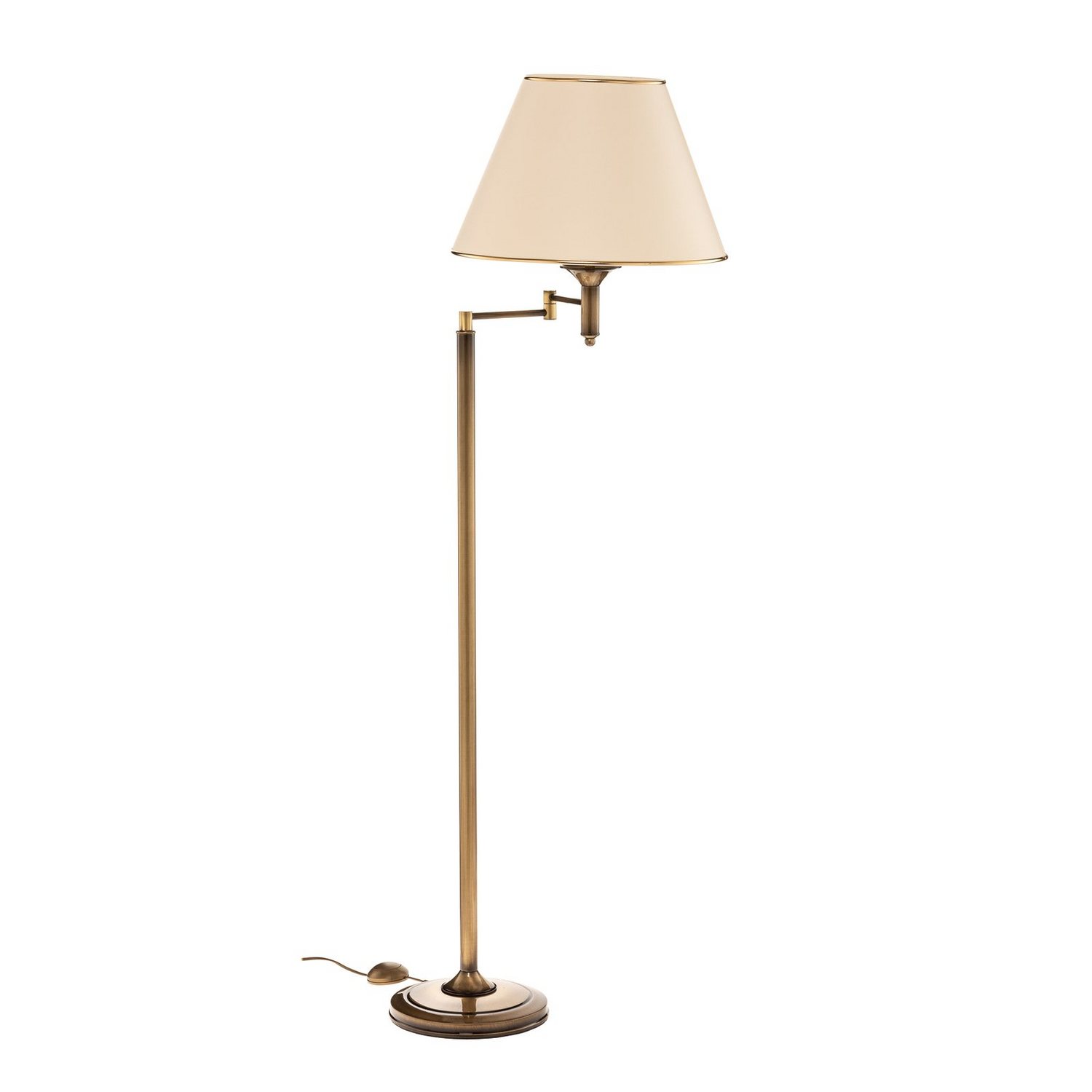 Stehleuchte Birmingham Patiniert Mit Gelenk Stehlampe Leuchte Wohnzimmerlampe B-Ware
