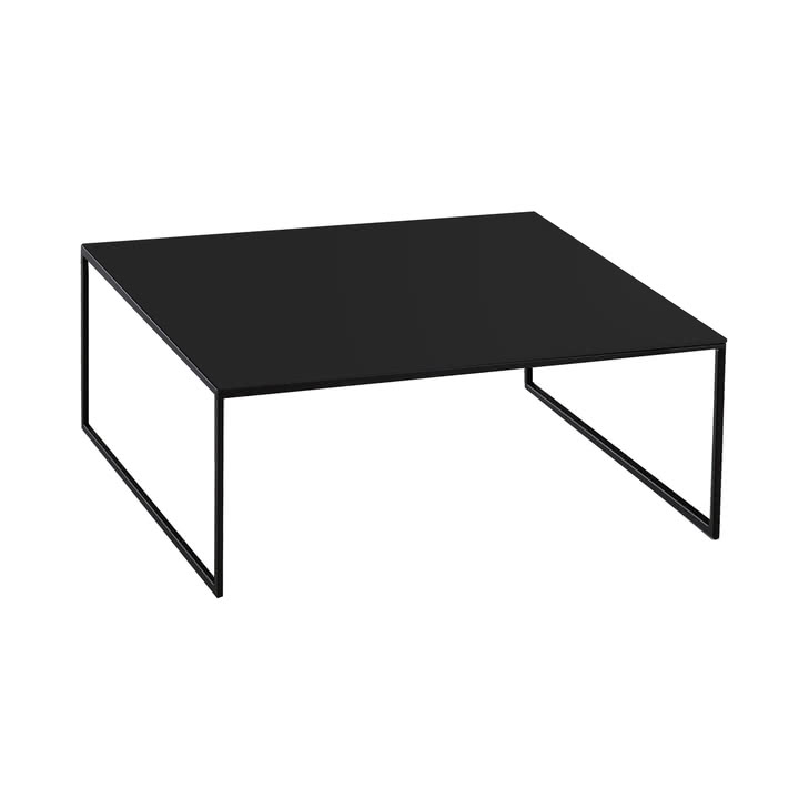 Hans Hansen Less H 15/2 Couchtisch Design-Wohnzimmertisch schwarz Beistelltisch