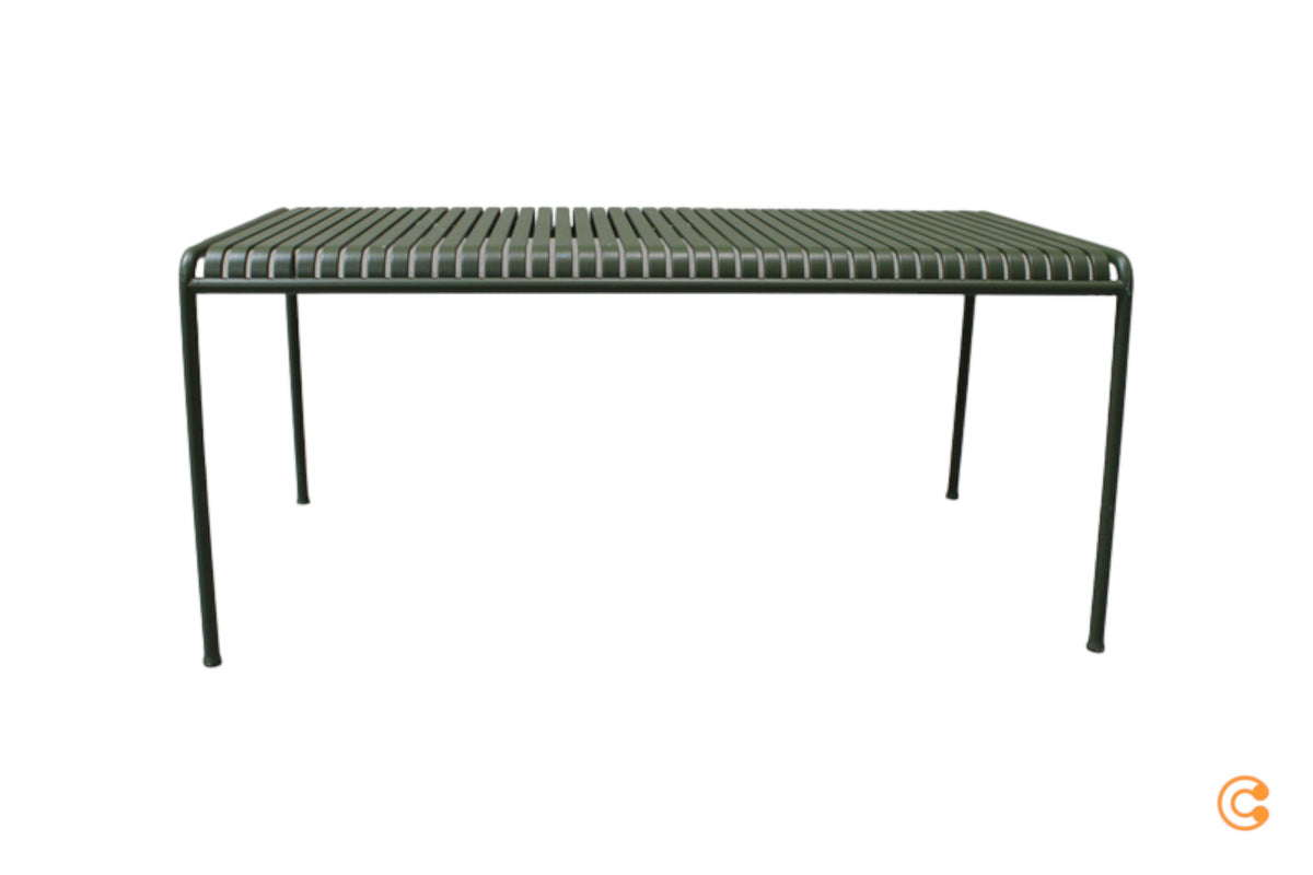 Hay Palissade Tisch rechteckig Gartentisch Esstisch army grün 170x90 MIT MANGEL - 5710441202875
