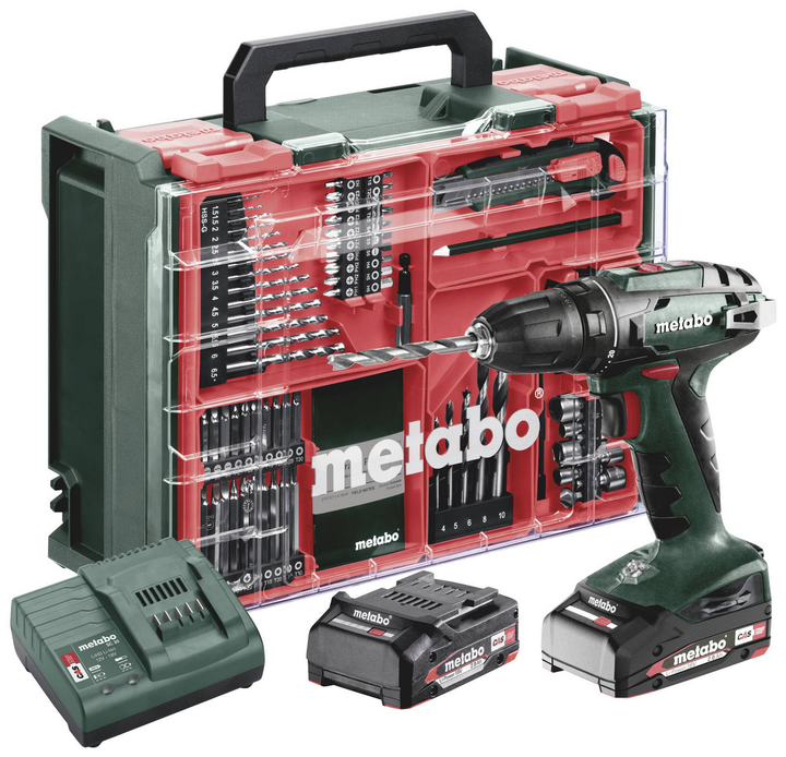 Metabo Bs 18 Set 602207710 Akku Bohrschrauber 18 V 2 Ah Li Ion Defektware D-Ware