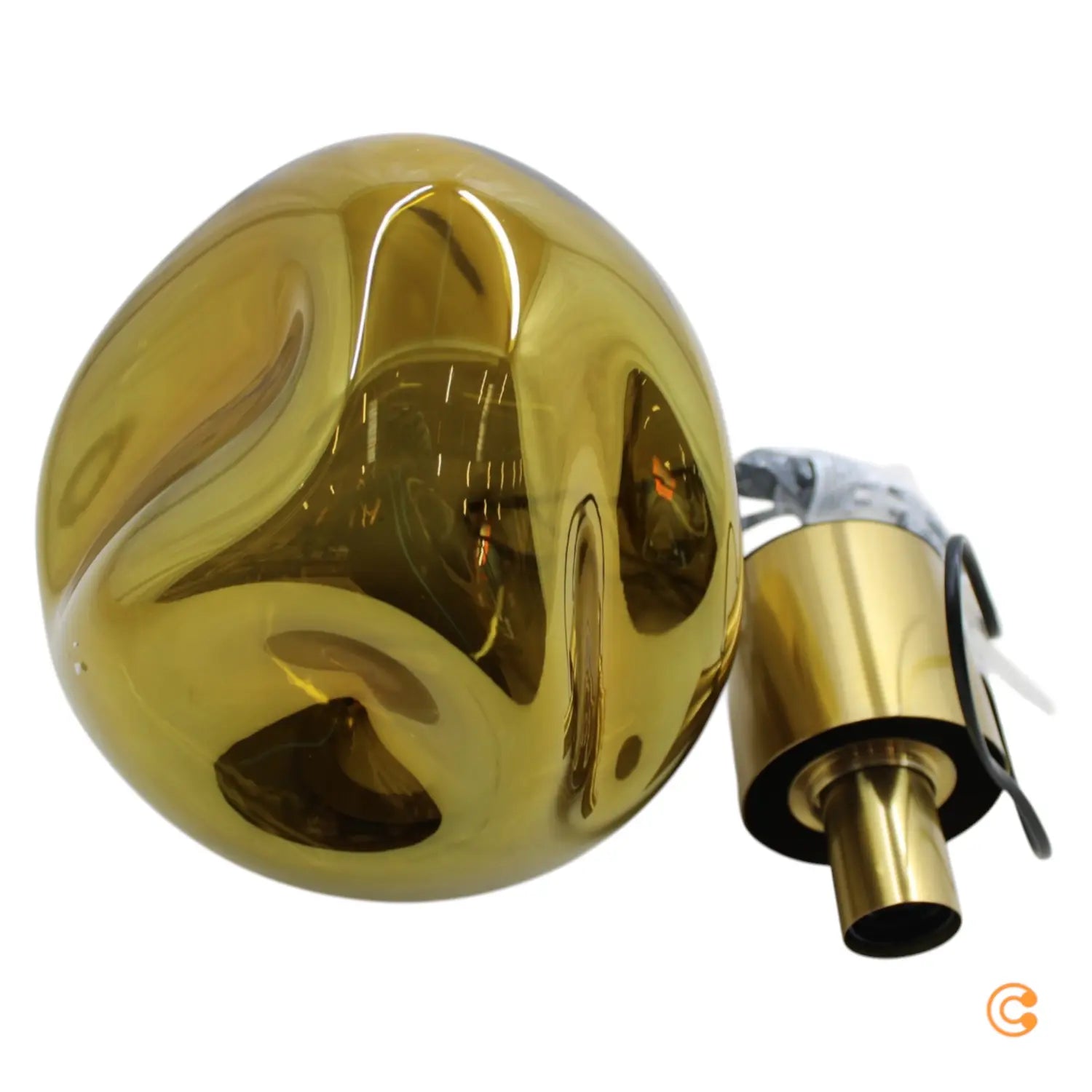 B-Ware Kare Dough Tischleuchte Tischlampe Schreibtischlampe Bürotischleuchte Glasschirm - 4025621533498