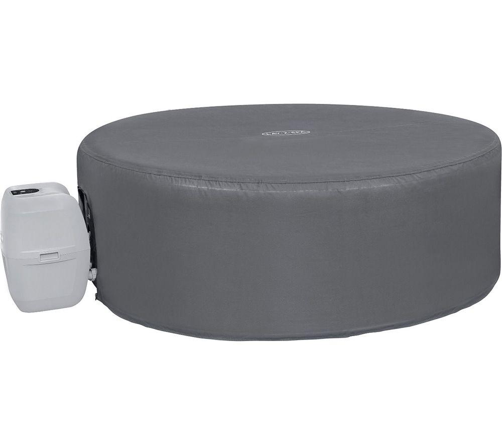 LAY-Z-SPA Thermalabdeckung rund 71 Zoll x 26 Zoll grau Whirpool Isolierung - 06941607321263