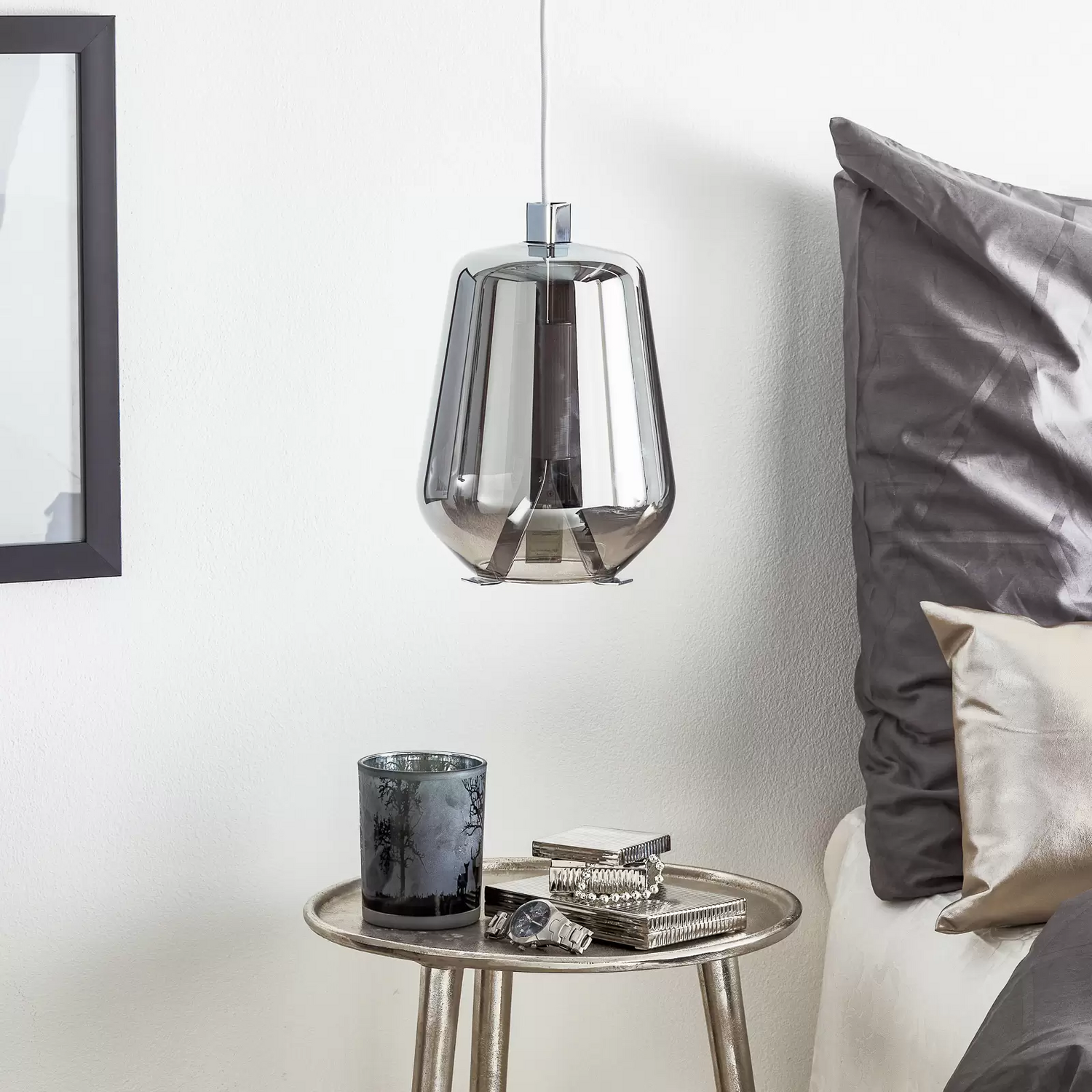 Prandina Luisa S1 Hängelampe 2.700 K Chrom Spiegel Pendellampe Pendelleuchte Spot B-Ware - 7592077