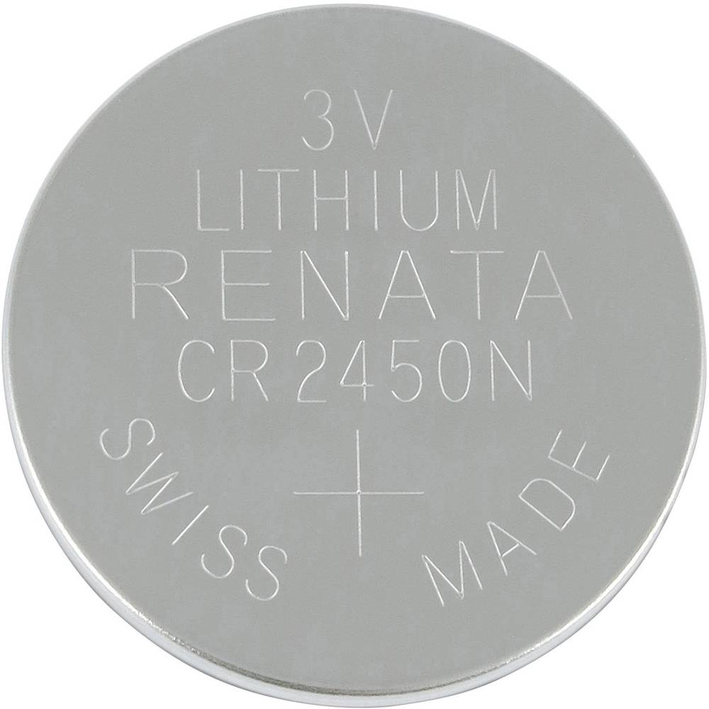 Renata Knopfzelle CR 2450N Batterie 3 V 540 mAh Lithium CR2450N 10 Stk.