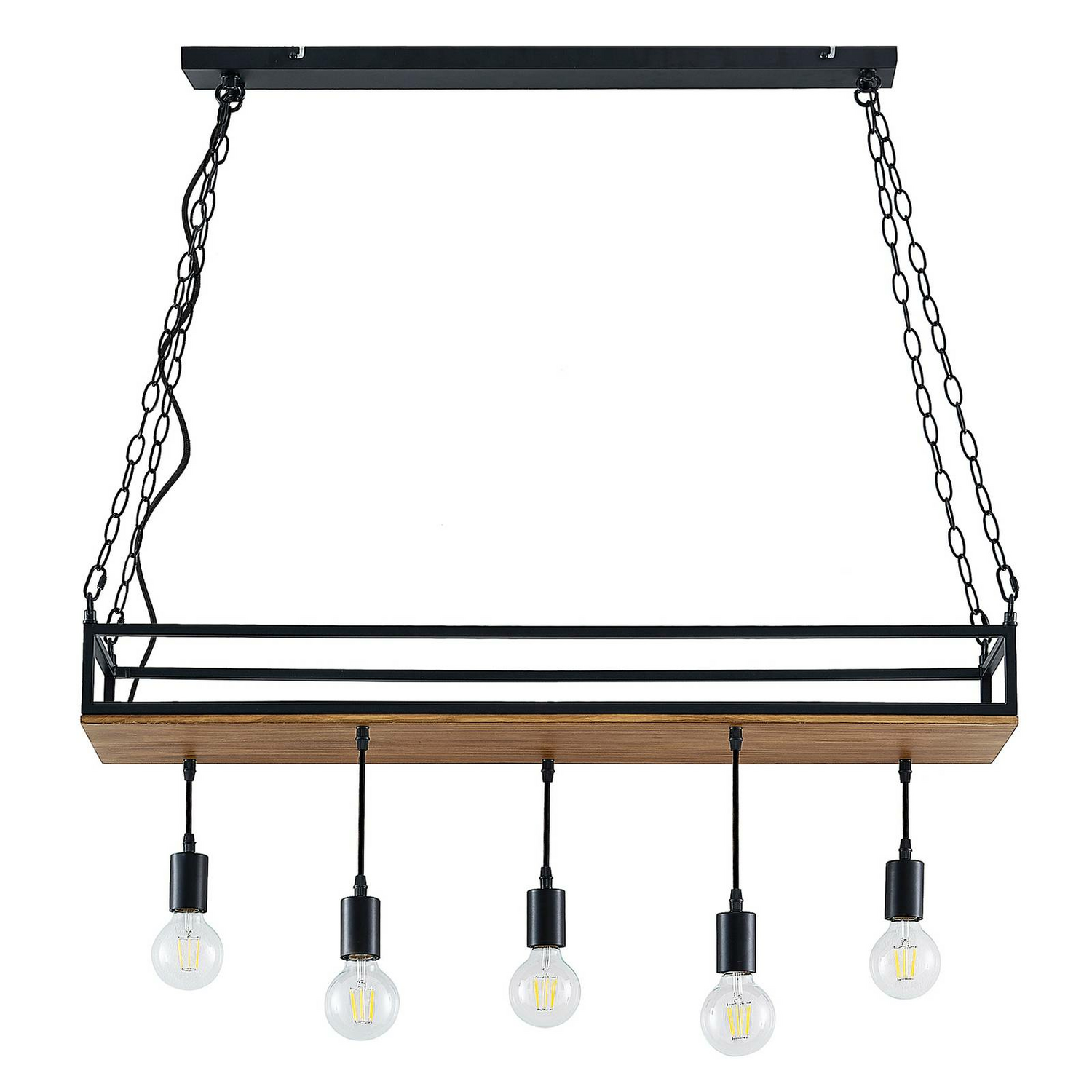 Suspension Lindby Kirista, applique murale, plafonnier, lampe à 5 lumières, réf. 689 (produit d'occasion).