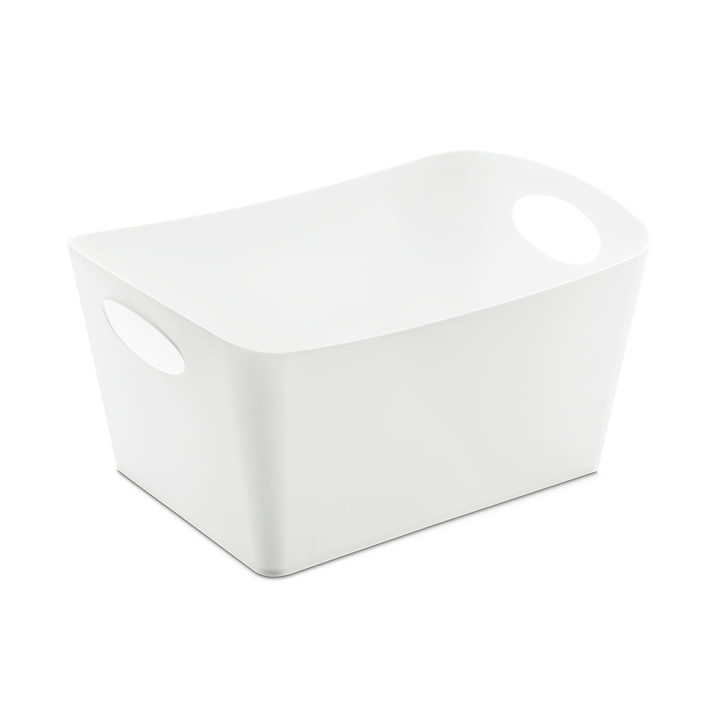 Koziol   Boxxx Aufbewahrungsbox M Recycled White Aufbewahrungskiste 5 Stück B-Ware