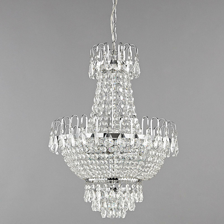 Lindby Kristall Pendelleuchte Casparia Kronleuchter Deckenlampe Lampe E14 Ch650 B-Ware