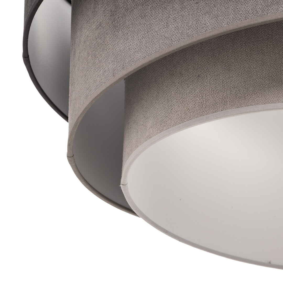 Euluna Deckenlampe Pastell Trio Deckenlampe Deckenlampe E27 Ø in 3 Grautönen