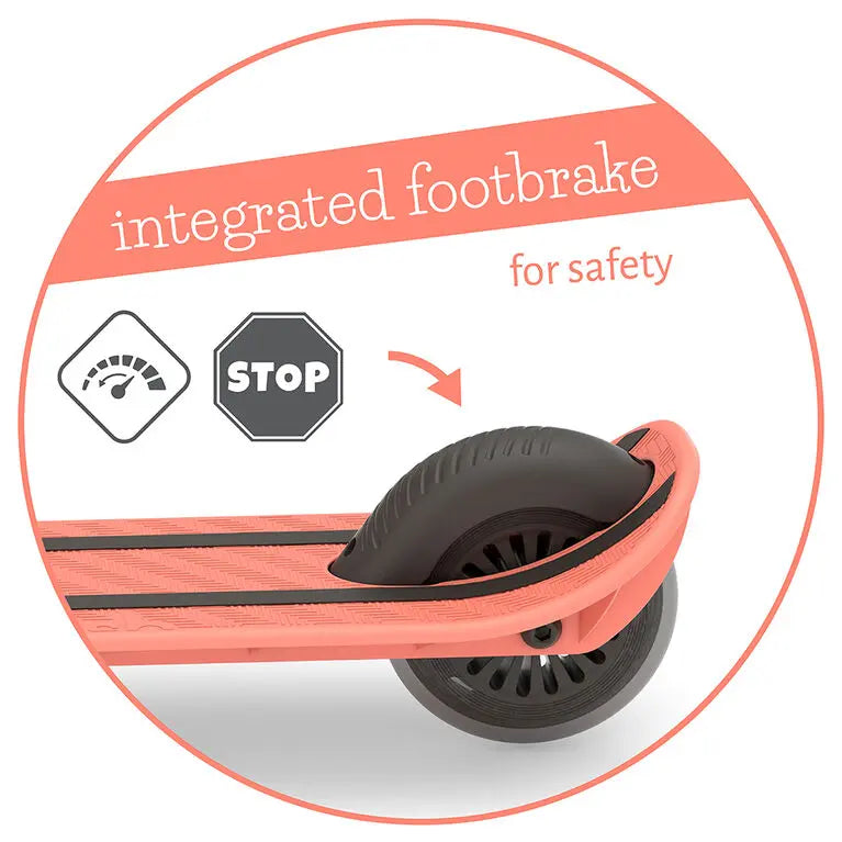 B-Ware Chillafish Roller Scooter Tretroller Scotti Kinderroller Dreirad Flamingo