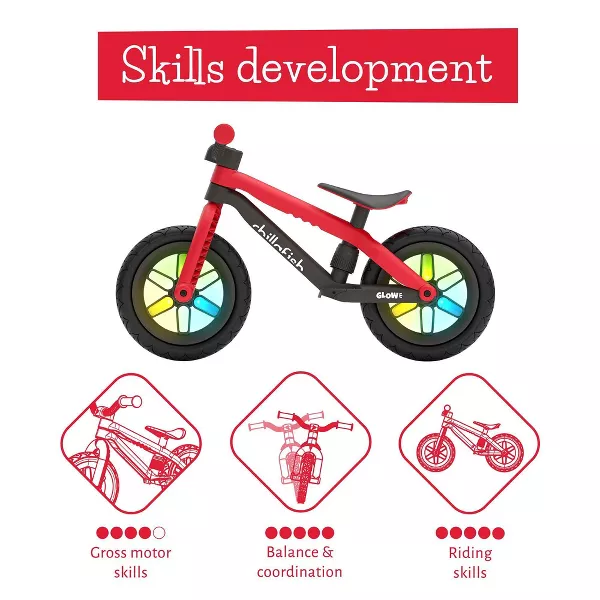 Chillafish Bm Xie Glow 12 Zoll Laufrad Kinderfahrrad Balance Bike Fahrrad Rad  B-Ware - 5425029652484