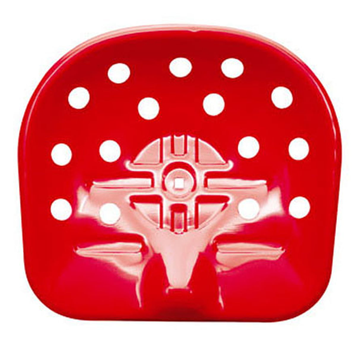 Zanotta Mezzadro Hocker Rot Sitzhocker Freischwinger Schwinghocker B-Ware