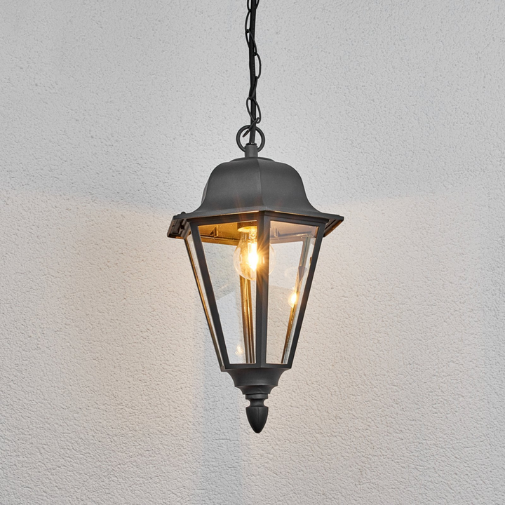 Lindby Edana Pendelleuchte Pendellampe Laterne Hängeleuchte Deckenlampe Outdoor  B-Ware