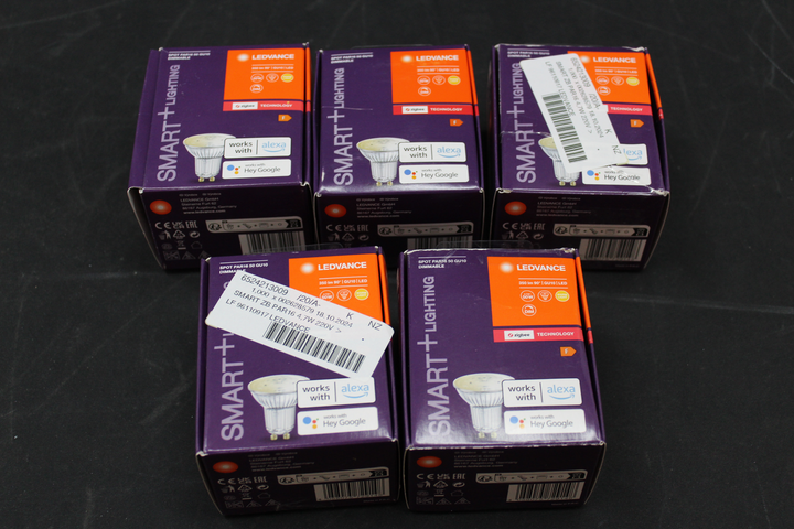 LEDVANCE 4058075729148 LED EEK F (A - G) GU10 Reflektor 4.7 W = 50 W 5 STÜCK