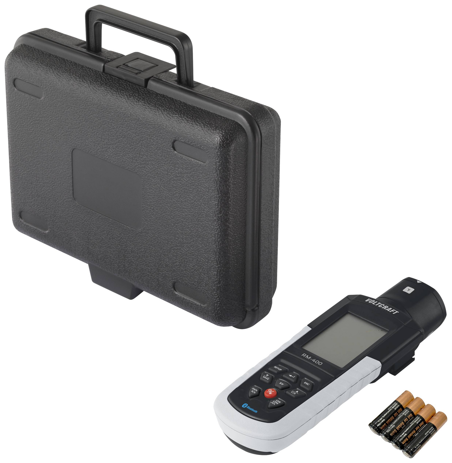 Compteur Geiger Voltcraft RM 400, alarme acoustique pour rayonnements alpha, bêta, gamma et rayons X (produit d'occasion).