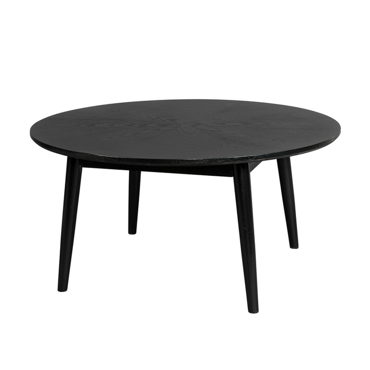 Livingstone Liam Couchtisch Beistelltisch Sofatisch Ø 80 cm schwarz Kratzer